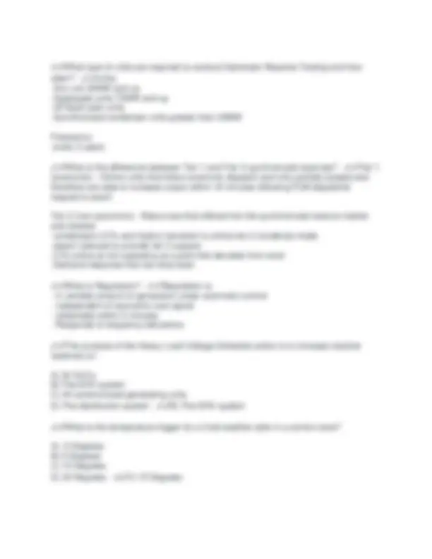 PJM GENERATION DISPATCHER EXAMINATION PAPER 2025/2026 QUESTIONS AND ...