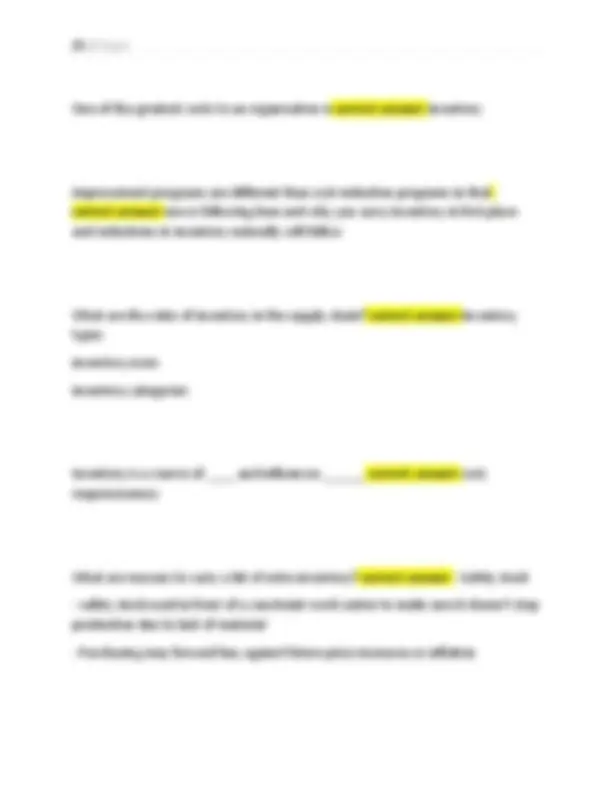 Csca Example Questions CSCA Exam Questions and Answers: Supply Chain Management | Exams ...