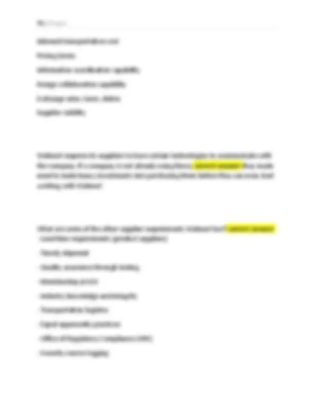 Csca Example Questions CSCA Exam Questions and Answers: Supply Chain Management | Exams ...