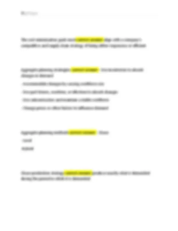 Csca Example Questions CSCA Exam Questions and Answers: Supply Chain Management | Exams ...