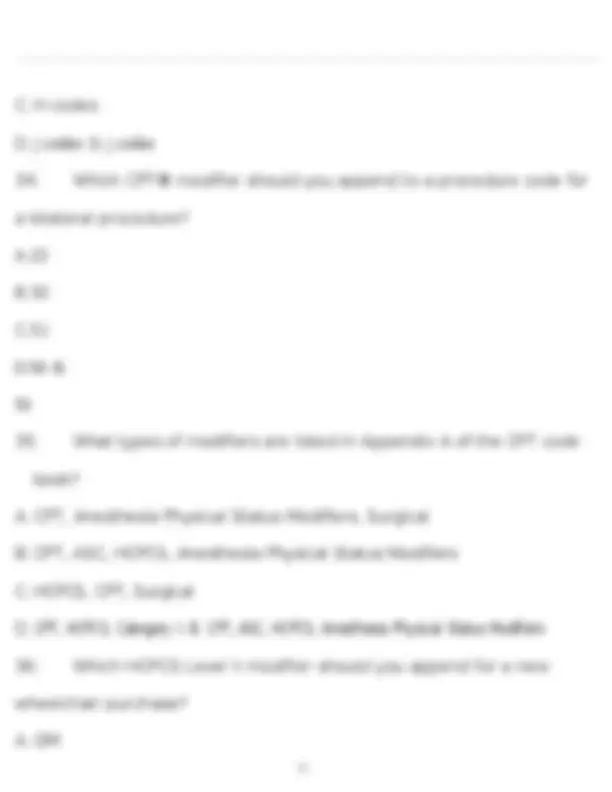 AAPC Chapter 6 Medical Coding Questions and Answers | Exams Medicine ...
