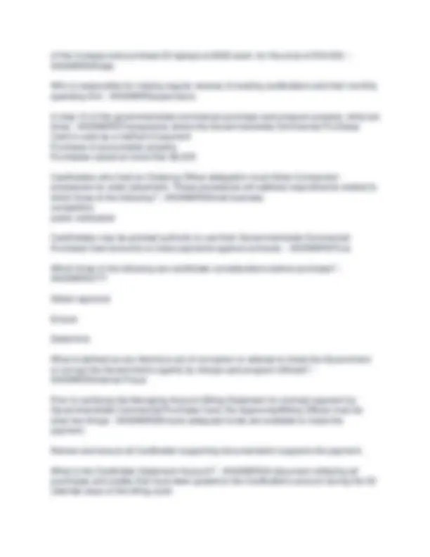 Government Commercial Purchase Card Program Quiz | Exams Trade and ...