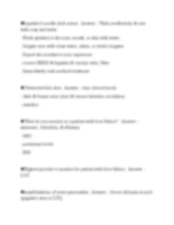 NUR 265 ADVANCED MEDICAL SURGICAL NURSING LATEST 2026 WITH ACTUAL ...