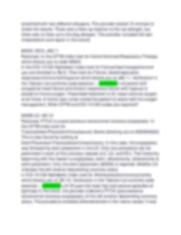 AAPC Chapter 20 Medicine Exam 2025-2026. | Exams Nursing | Docsity