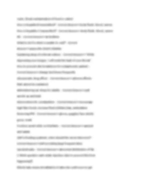 NACE Foundations of Nursing Exam Verified Questions And Correct Answer ...