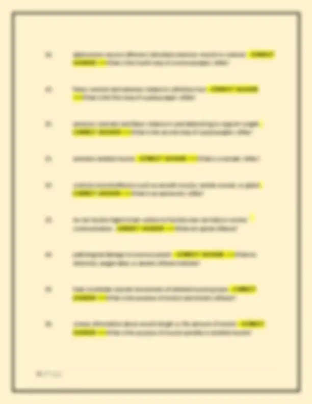TAMU BIOL 319 LAB 7 EXAM LATEST QUESTIONS & CORRECT ANSWERS & A+ GRADED ...