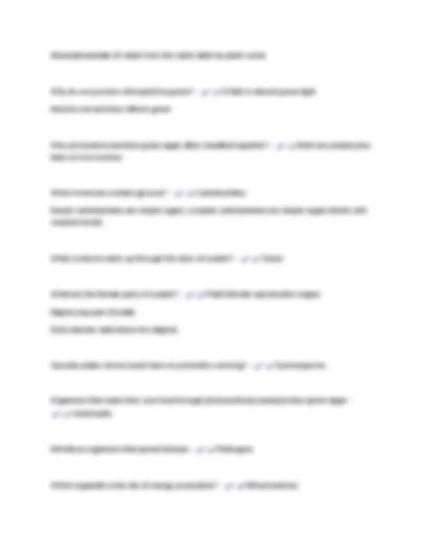 Hesi A2 Biology Practice Questions with 100% Correct Answers 2025/2026 ...