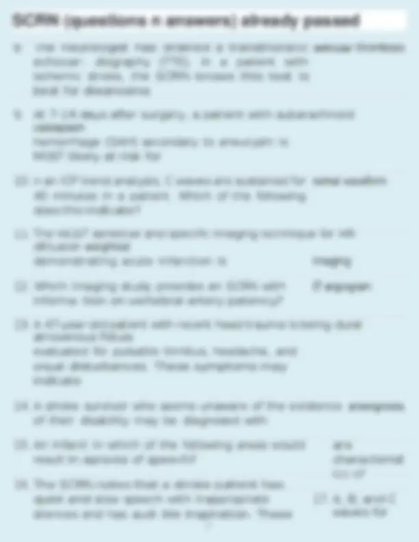 SCRN (questions n answers) already passed-3.docx | Exams Advanced ...
