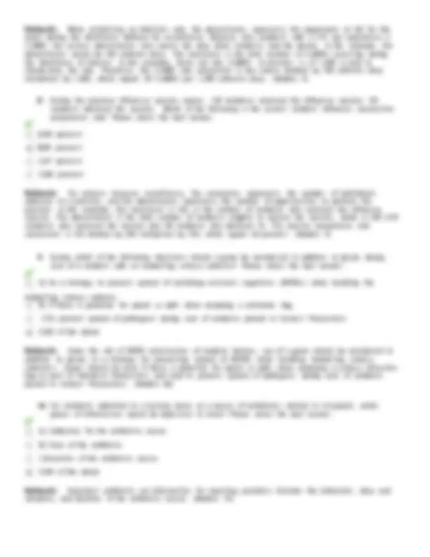 CDC Infection Preventionist Post Test Questions and Answers Latest with ...