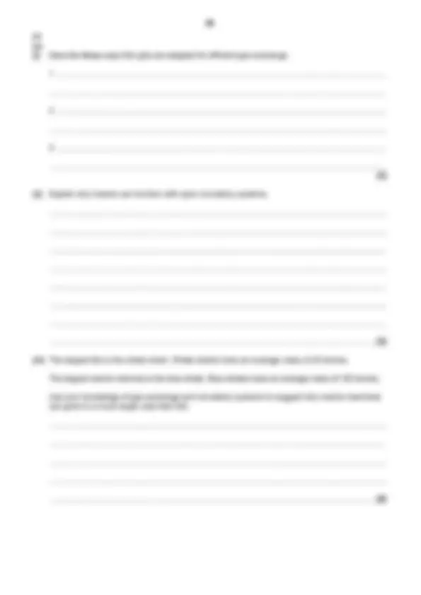 OCR A Level BIOLOGY A Paper 1/ 2/ 3 JUNE 2025 QUESTION PAPERS AND MARK ...
