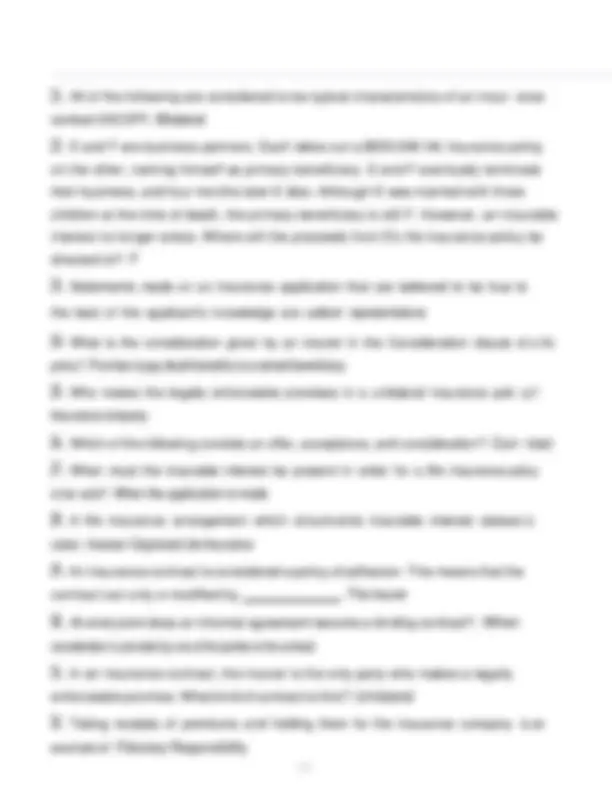 AFLAC Insurance Final Exam Questions and Answers | Exams Social ...