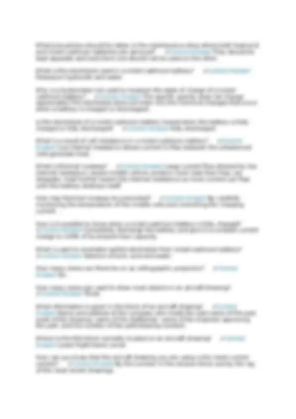 Aviation Maintenance Technician General Oral Exam Questions and Answers ...