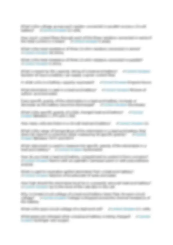 Aviation Maintenance Technician General Oral Exam Questions and Answers ...