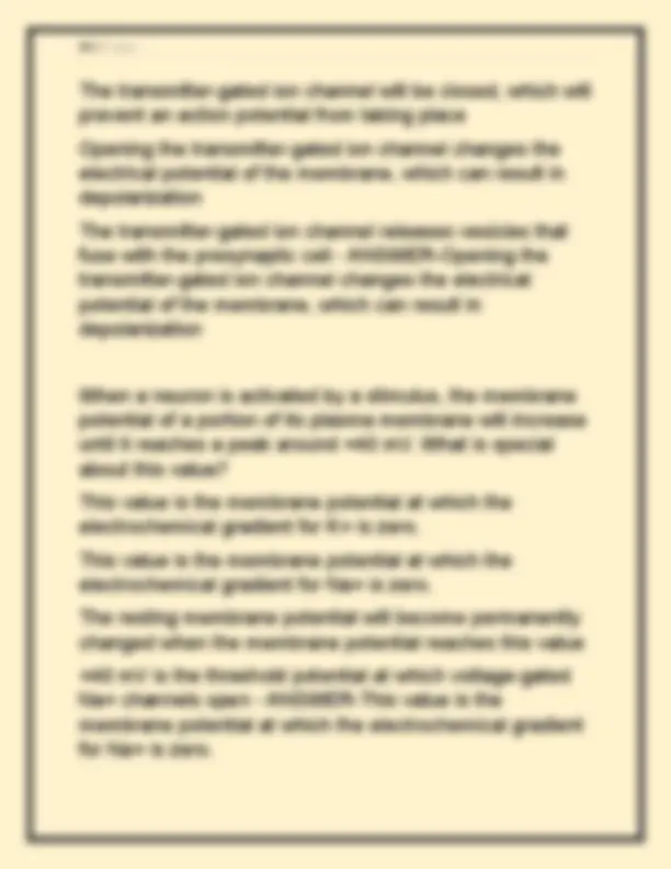Biol 320 Final Exam Questions and Answers 2025/2026 | Exams Nursing ...