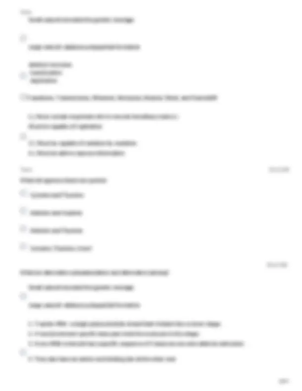 BIO 210 Genetics Final Exam 2025-2026 with Detailed Verified Answers ...