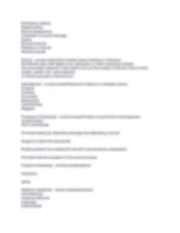 Wound Final Exam 2025/2026 | Complete Wound Care Study Guide with ...