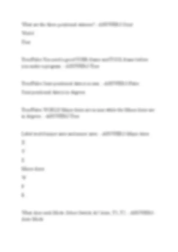 FANUC Robot Certification Exam Questions and Answers | Exams Mechanical ...
