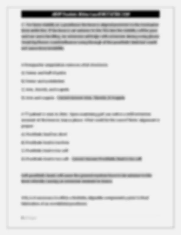 ABCOP PROSTHETIC WRITTEN EXAM NEWEST ACTUAL EXAM COMPLETE 150 QUESTIONS ...
