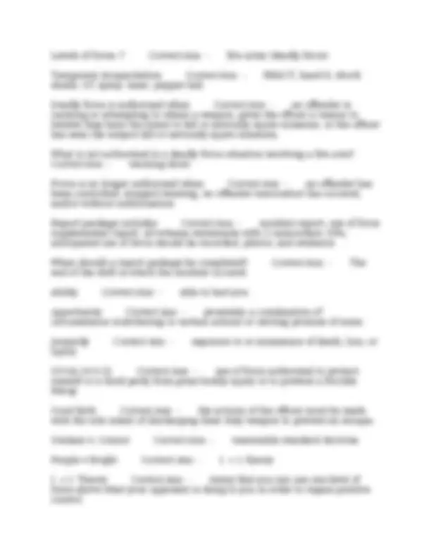 BCOT Defense Tactics: Questions and Answers for Law Enforcement ...