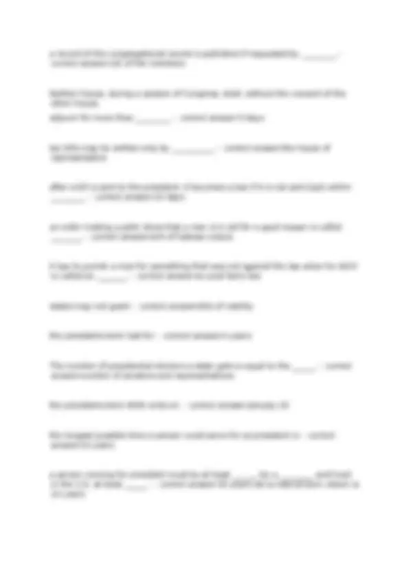 Constitution 100 Question Test with Verified Solutions | Exams Advanced ...