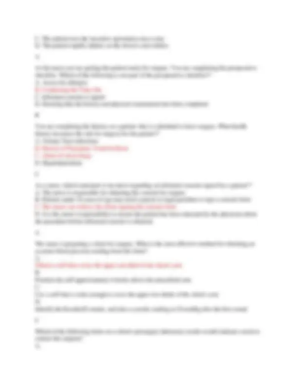 NURS 320 Exam Questions and Answers 2023/2024 | Exams Nursing | Docsity
