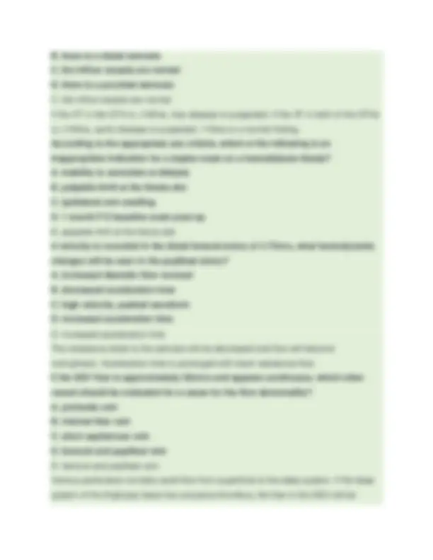 ARDMS RVT URR Mock Registry Exam B19 2025/2026 STUDY SET WITH 100% ...