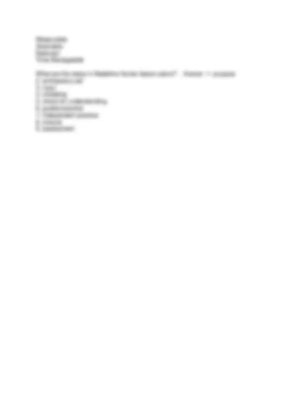 EDUC 1301 TEST 1 QUESTIONS & ANSWERS | Exams Social Sciences | Docsity