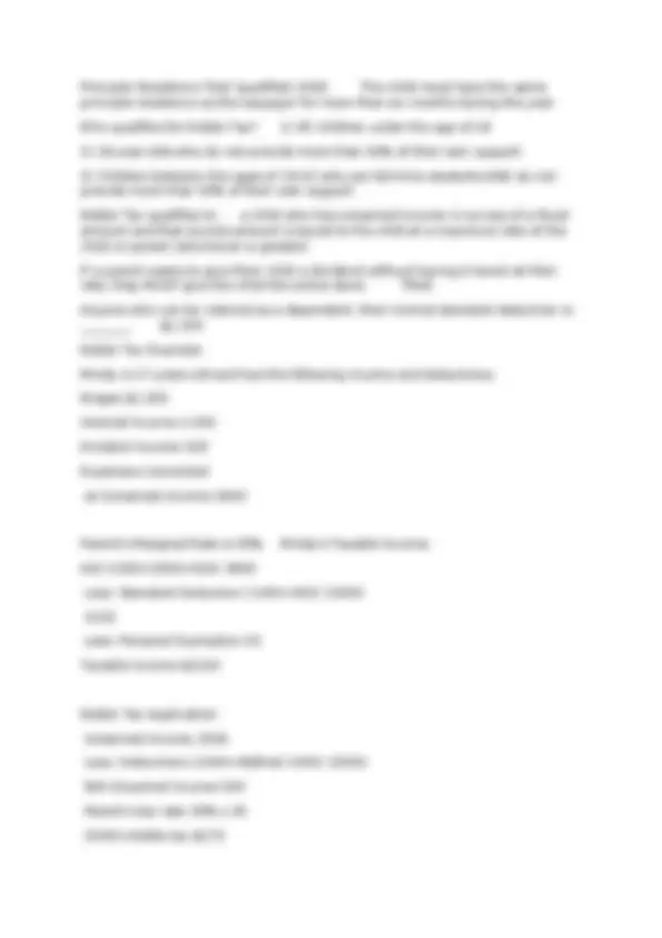 Test bank for CCH Federal Taxation Comprehensive Topics Exam (2025) 100 ...