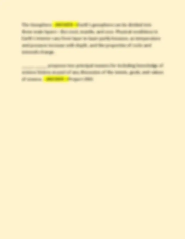 NES ELEMENTARY EDUCATION SUBTEST 2 EXAM QUESTIONS WITH COMPLETE ...