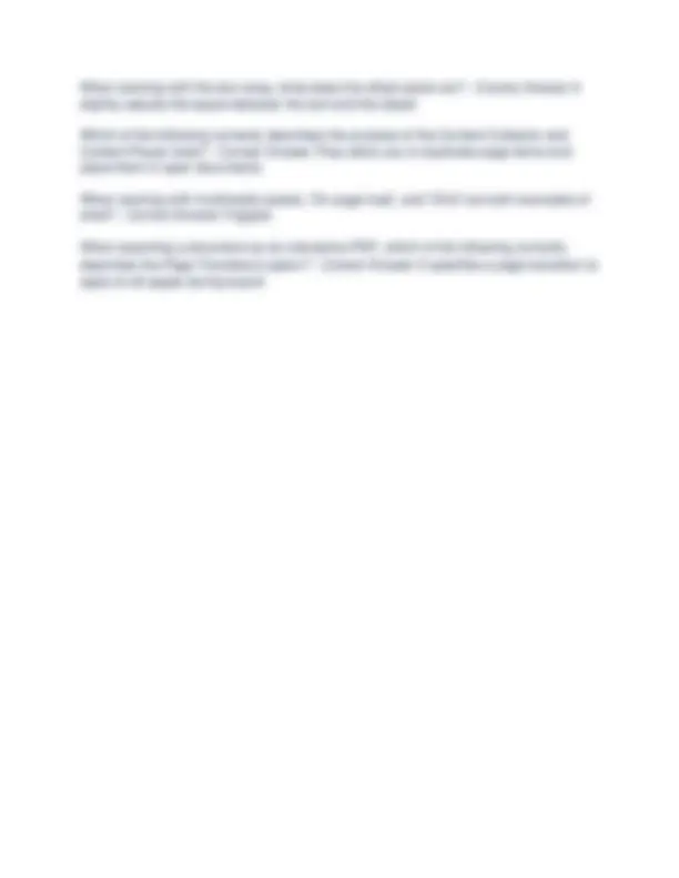 Exam Indesign Download Adobe InDesign Certification Exam With 100% Correct Answers 2026 ...