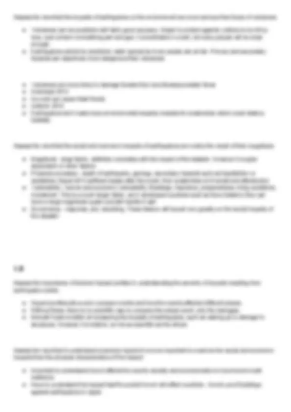 A-Level Geography: Tectonics Practice Questions and Answers | Exams ...