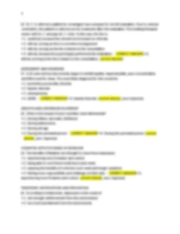 EPPP PSYCHOLOGY LICENSING EXAM 2023- 2024 ACTUAL EXAM 200 QUESTIONS AND ...