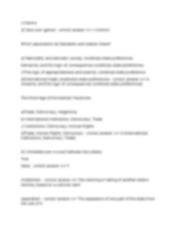 IR EXAM 1 QUIZZES with complete solutions already passed-8.docx | Exams ...