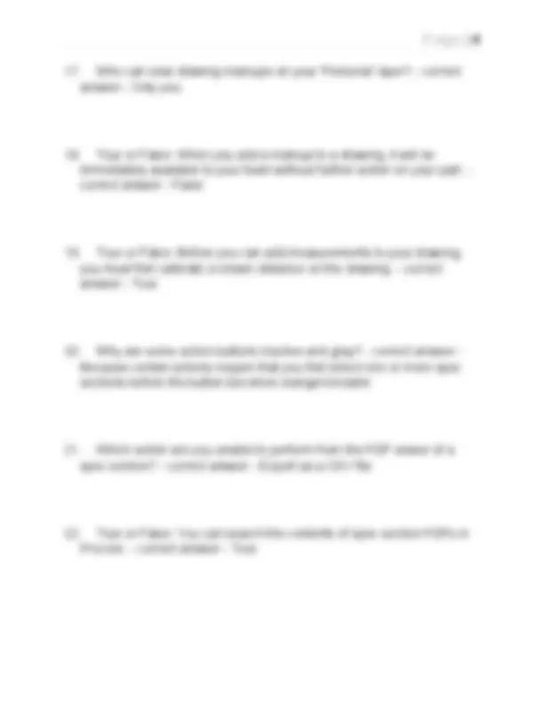 Procore Superintendent Certification Exam Questions and Answers | Exams ...
