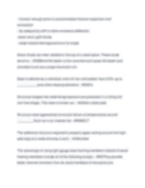Construction Materials and Methods Final Exam Questions and Answers ...
