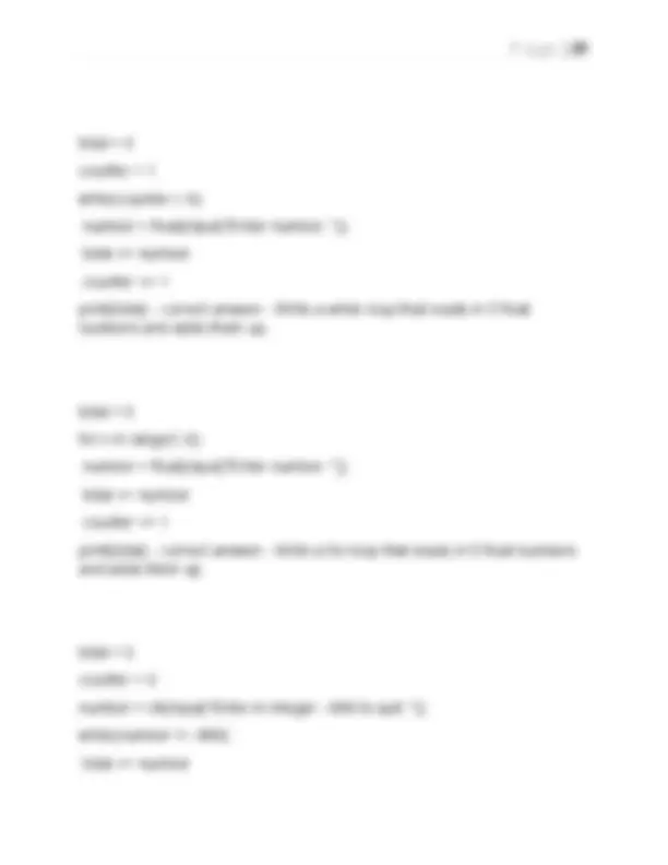 introduction to programming in python wgu d335... WGU D335 INTRODUCTION TO PROGRAMMING IN PYTHON FINAL EXAM REVIEW WITH ...