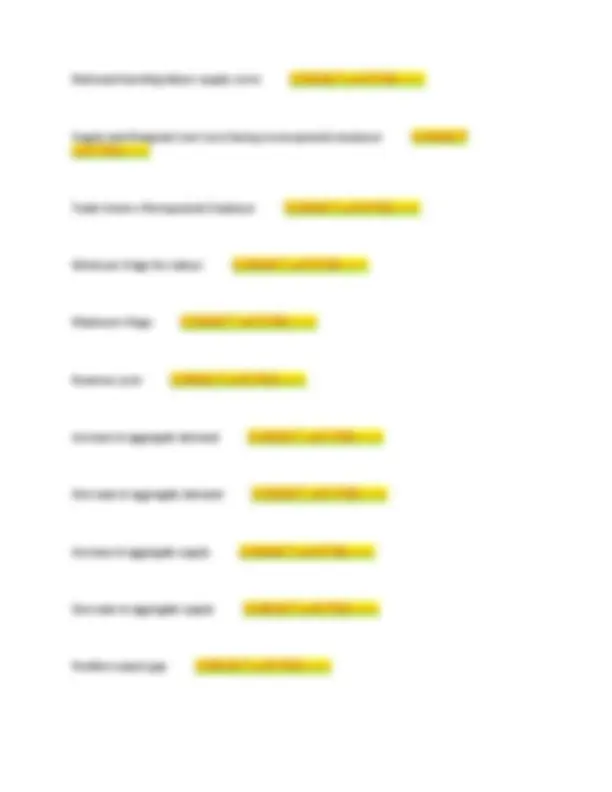 Edexcel A Level Economics Exam Complete Questions With 100% Rated ...