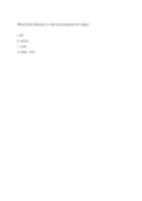 Unit 4 CMU coding test with Questions and Correct Answers | Exams ...