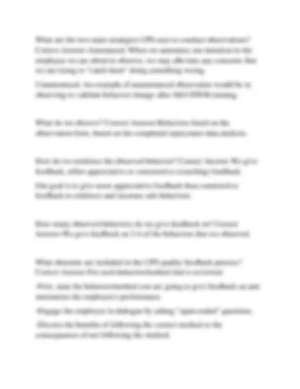 Safe Work Methods Ups Study Guide UPS Safety Work Method (SWM) Test Questions and Answers | Exams ...
