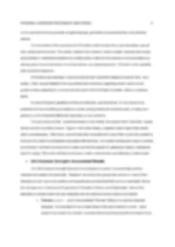 WGU C203 – Task 1 Personal Leadership Assessment And Profile Actual ...