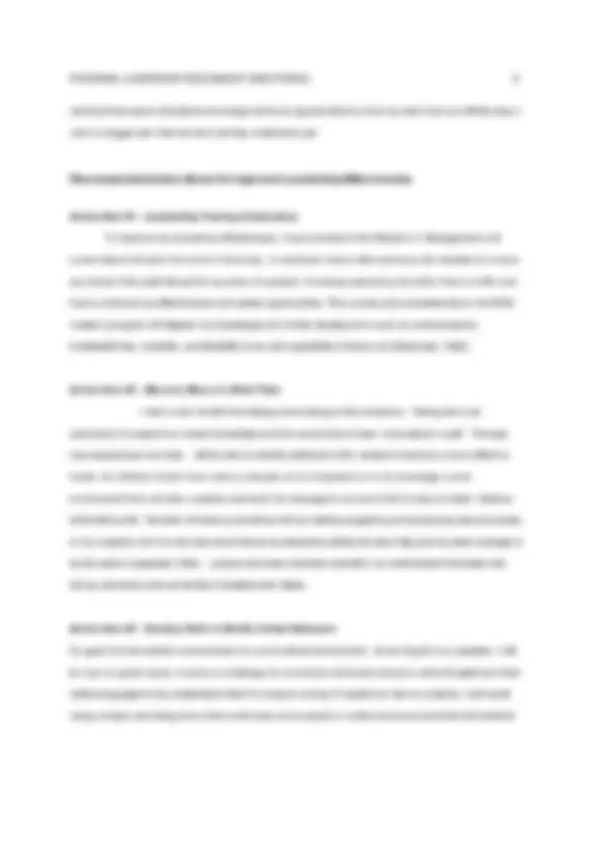 WGU C203 – Task 1 Personal Leadership Assessment And Profile Actual ...