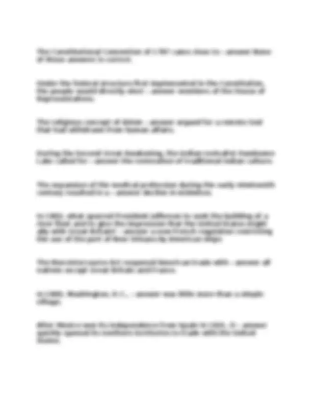 WGU Academy US History Graded Midterm Exam questions with complete ...