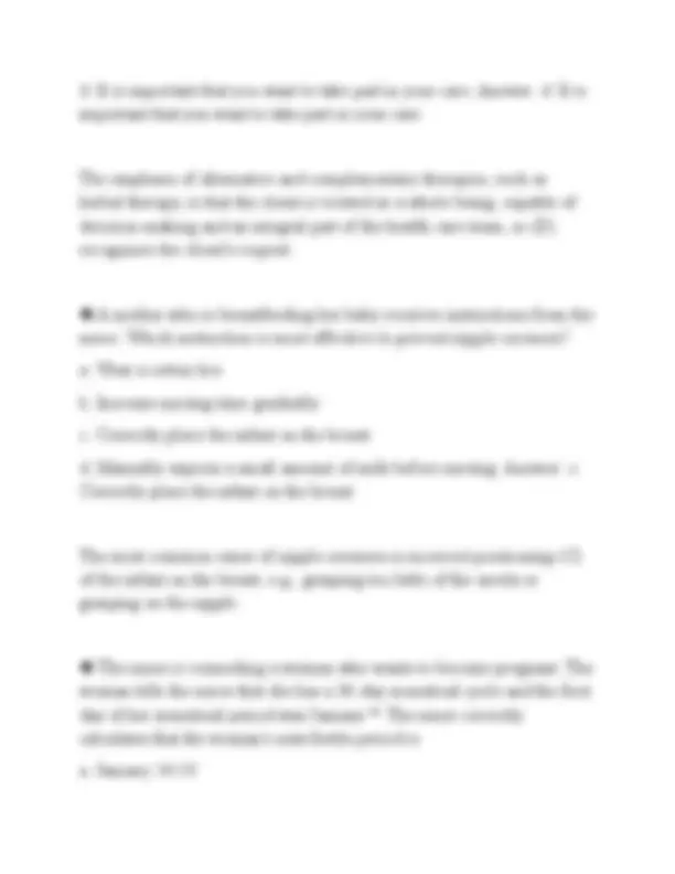 HESI OBSTETRICS MATERNITY ACTUAL EXAM PAPER 2026 QUESTIONS WITH ...