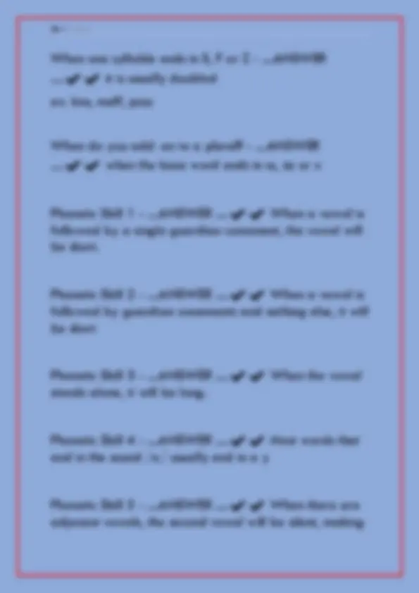 Example Rise Reading Program Notes RISE Reading Workshop Exam Prep 2025: Master Phonics Instruction & Pass ...