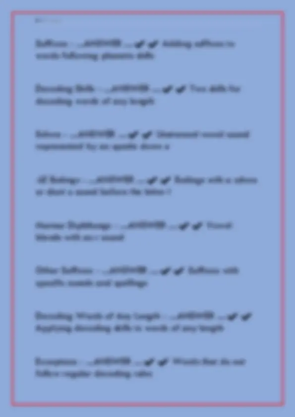 Example Rise Reading Program Notes RISE Reading Workshop Exam Prep 2025: Master Phonics Instruction & Pass ...
