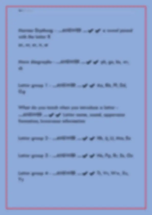 Example Rise Reading Program Notes RISE Reading Workshop Exam Prep 2025: Master Phonics Instruction & Pass ...