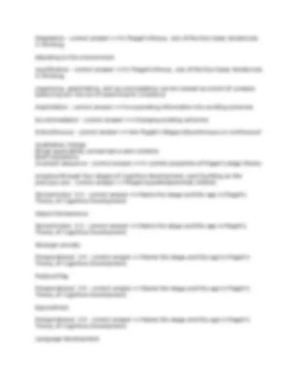 EPSY 2130 Exam 1 Questions and Answers: Educational Psychology | Exams ...