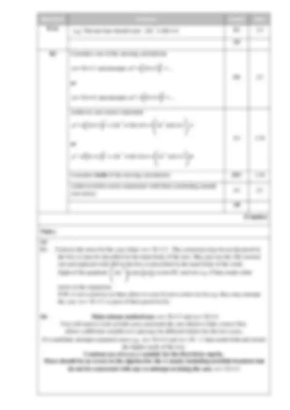 EDEXCEL A LEVEL PURE MATHEMATICS (9MA0/01) QUESTION PAPER 1 AND MARK ...