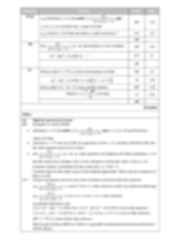 EDEXCEL A LEVEL PURE MATHEMATICS (9MA0/01) QUESTION PAPER 1 AND MARK ...