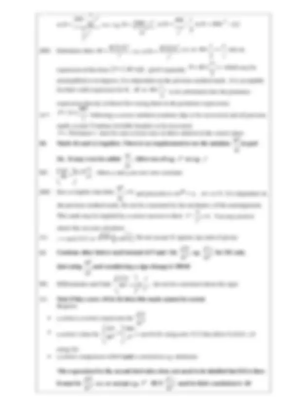 EDEXCEL A LEVEL PURE MATHEMATICS (9MA0/01) QUESTION PAPER 1 AND MARK ...